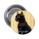 BASTET ~ Cat God Pinback Button