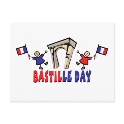 Bastille Day! Post Card by alternateworlds