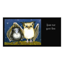 Bat and raven photo cards