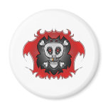 Bat,Bones,Skull Refrigerator Magnets
