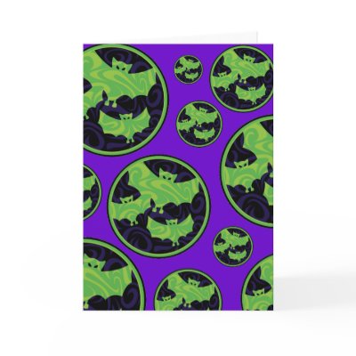 Bat Bubbles Cards by twelfthhouse