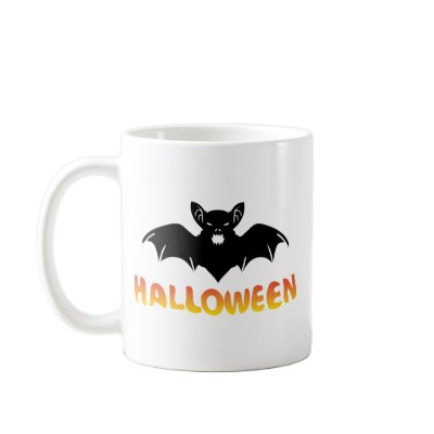 bat halloween mug by popularGifts