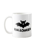bat halloween coffee mug