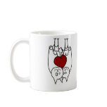 Bat Love Coffee Mugs