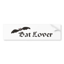 Bat Lover Bumper Stickers