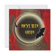 Bat moon blood halloween party