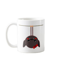 bat on a wire vampire mugs
