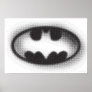 Bat Symbol - Batman Logo Halftone Print