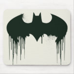 Bat Symbol - Batman Logo Spraypaint mousepads