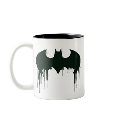 Bat Symbol - Batman Logo Spraypaint Coffee Mugs by batman