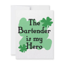 batender personalized invitation