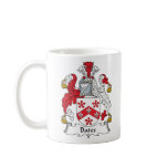 Bates Family Crest mugs