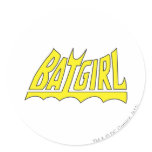 Batgirl Logo Sticker