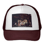 Bath Of The Nymphs By Hayez Francesco Trucker Hats