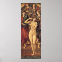Bath of Venus, Burne Jones, Vintage Victorian Art Print