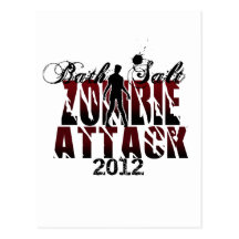 Bath Salt Zombie Attack 2012 Post Cards