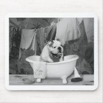 Bath time big fellow mouse pads