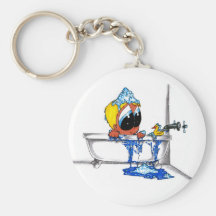 bath time key chain