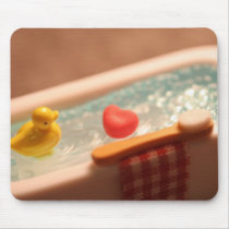 Bath Time Love Mouse Pads