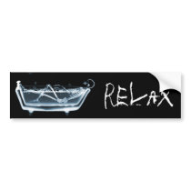 BATH TUB X-RAY VISION SKELETON - BLUE