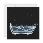 BATH TUB X-RAY VISION SKELETON - BLUE