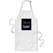 BATH TUB X-RAY VISION SKELETON - ORIGINAL APRON