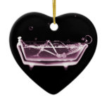 BATH TUB X-RAY VISION SKELETON - PINK