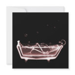 BATH TUB X-RAY VISION SKELETON - RED