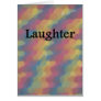 Bathed in Laughter Card