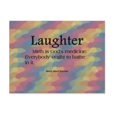 Bathed in Laughter Postcards by inspiredbygenius