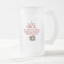 Bathed In Orc Blood Mug