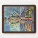 Bathers By Paul Cézanne (Best Quality) Mousepads