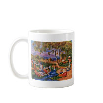 Bathers By Pierre-Auguste Renoir (Best Quality) Coffee Mugs