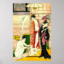 Bathhouse Women II 1780 Posters