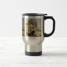 Bathing At Asnieres Detail By Seurat Georges Coffee Mug