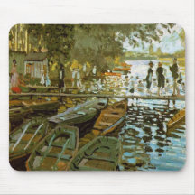 Bathing at La Grenouillere Mousepads