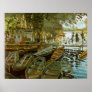 Bathing at La Grenouillere Poster