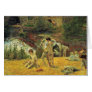 Bathing At The Mill Of The Bois D'Amour, Pont-Aven Card