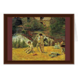 Bathing At The Mill Of The Bois D'Amour, Pont-Aven Greeting Card