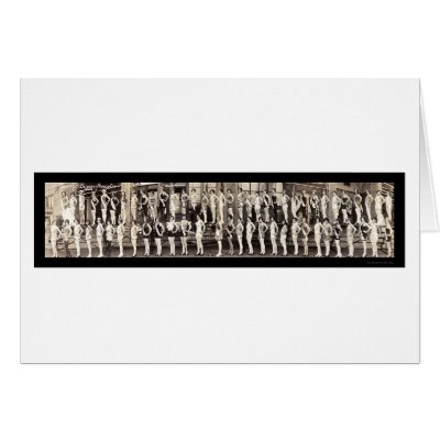 Bathing Beauties NJ LG Photo 1926 Card by lc_panoramicphotos