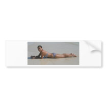 Bathing Beauty Bumper Sticker