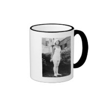 Bathing Beauty, early 1900s Mug