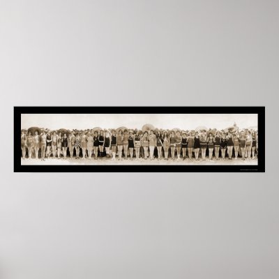 Bathing Beauty Pageant Photo 1925 Posters by lc_panoramicphotos