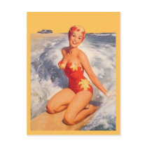 Bathing Beauty Postcard