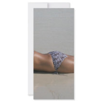 Bathing Beauty Rack Card Template