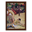Bathing Breton Boy By Gauguin Paul (Best Quality) cards