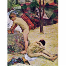 Bathing Breton Boy By Gauguin Paul (Best Quality) Photo Cut Outs