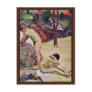 Bathing Breton Boy By Gauguin Paul (Best Quality) Post Cards