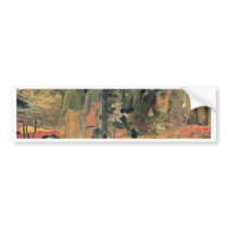 Bathing By Gauguin Paul (Best Quality) Bumper Sticker