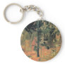 Bathing By Gauguin Paul (Best Quality) Keychain